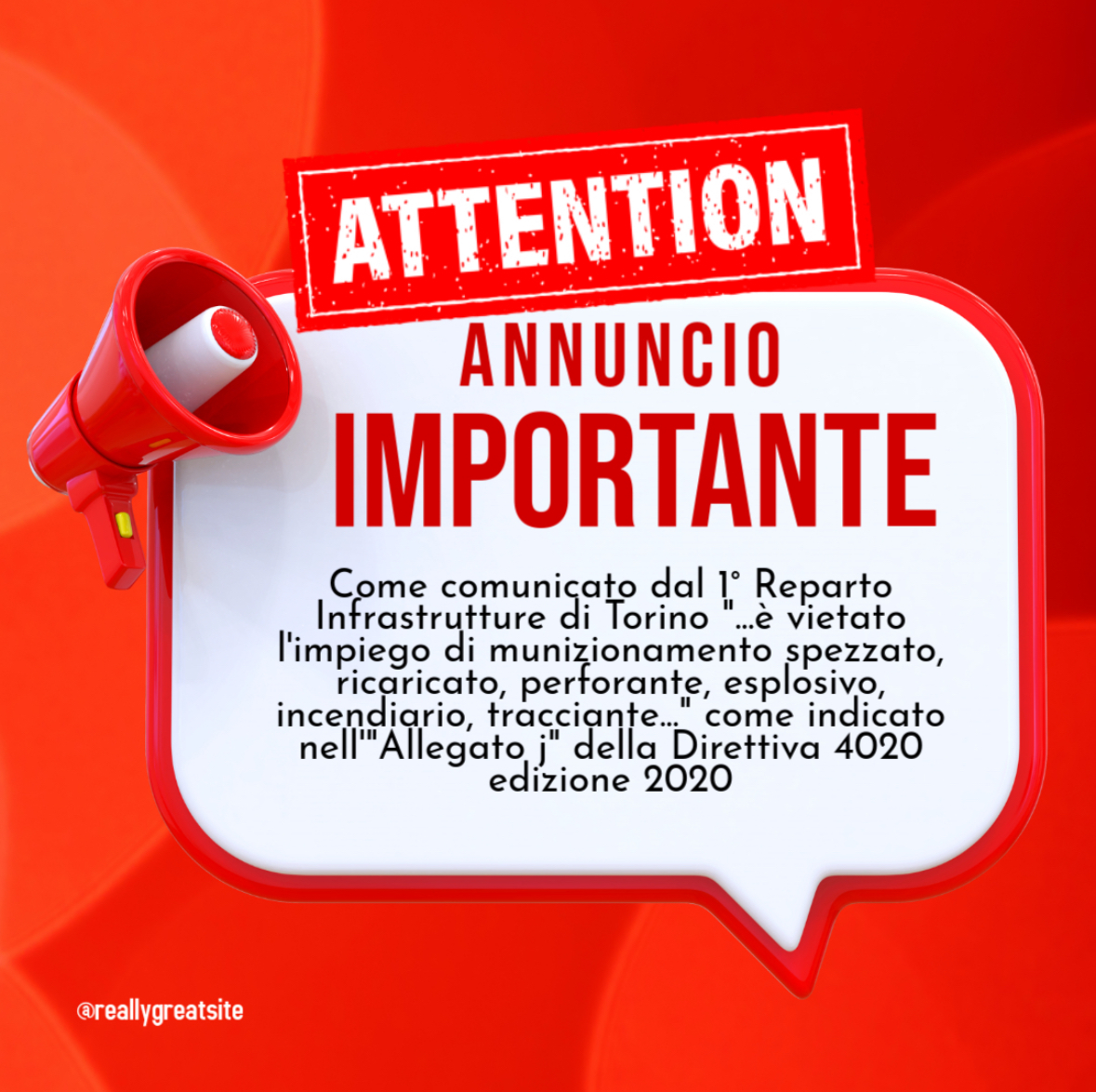 Comunicazione importante